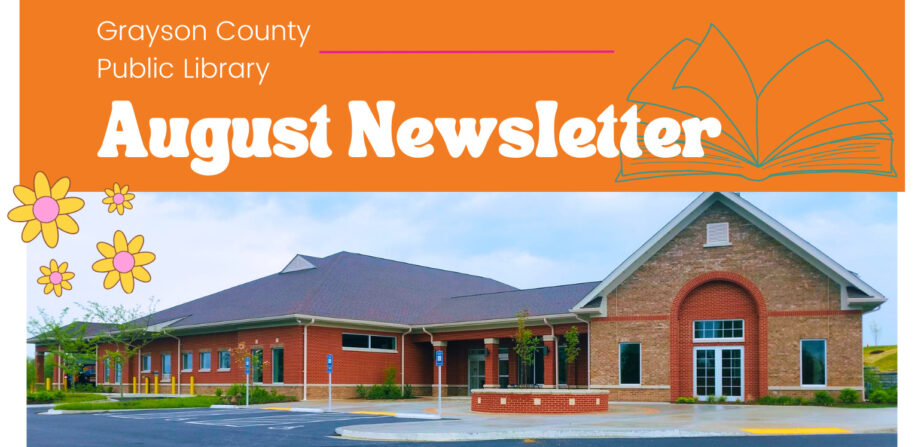 august 2024 newsletter header with picture of building